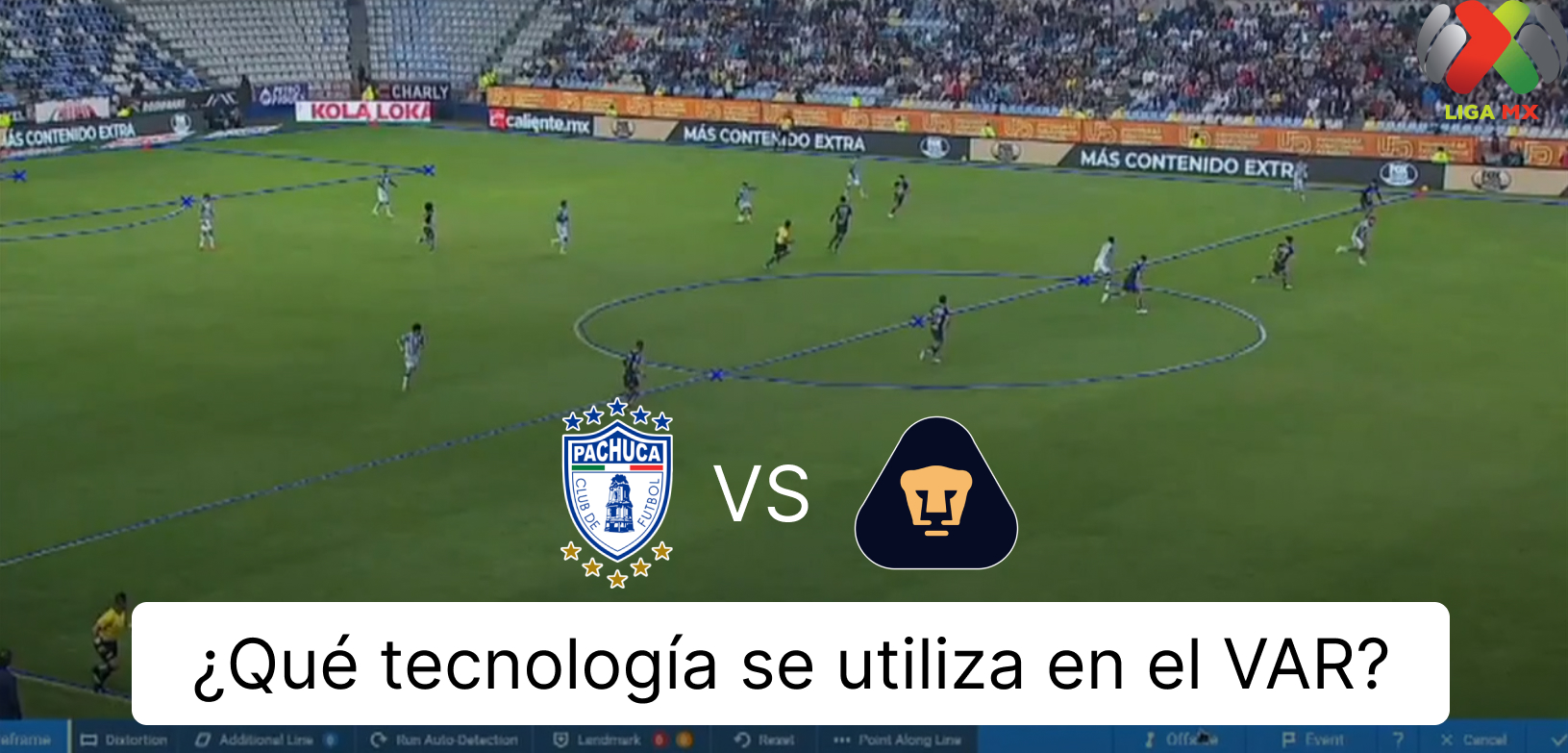 Este es el polémico software utilizado en el VAR del futbol mexicano